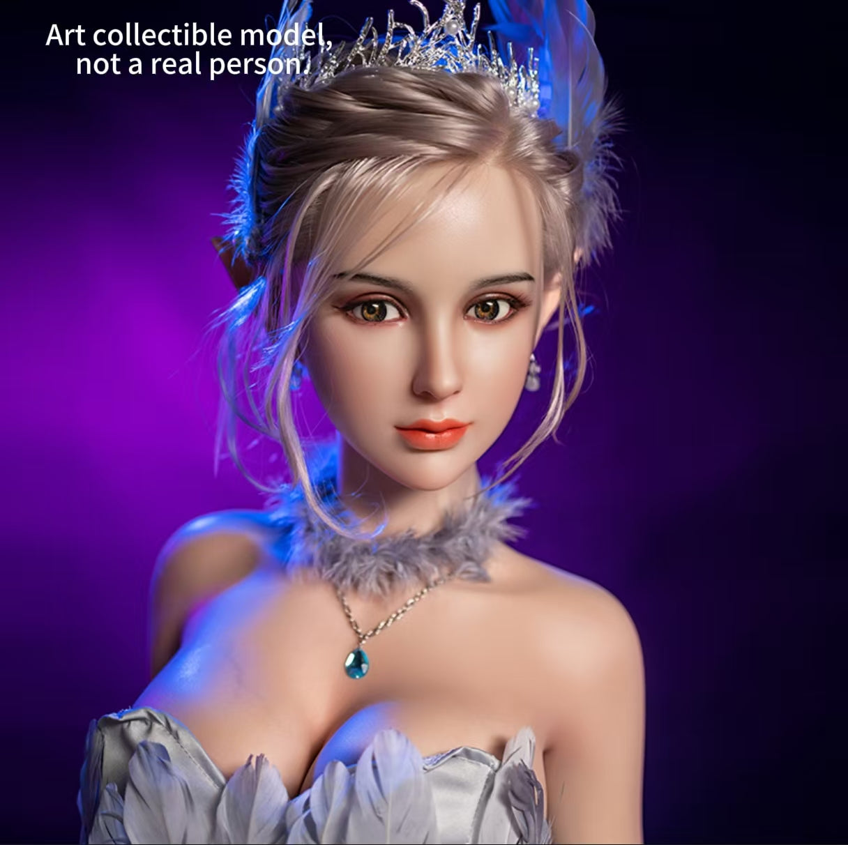 168cm Lifelike Silicone Art Doll - Realistic Collectible Figure
